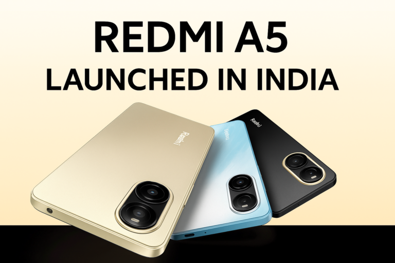 Redmi A5 at ₹6,499 : See Specification and other details