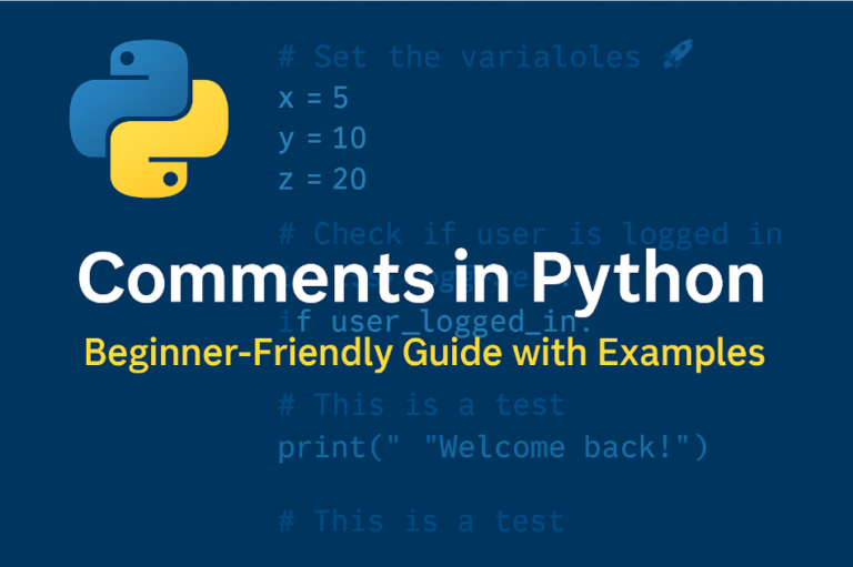 Python Comment